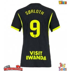 Atletico Madrid Alexander Sorloth #9 Replica Away Stadium Shirt for Women 2026-27 Short Sleeve
